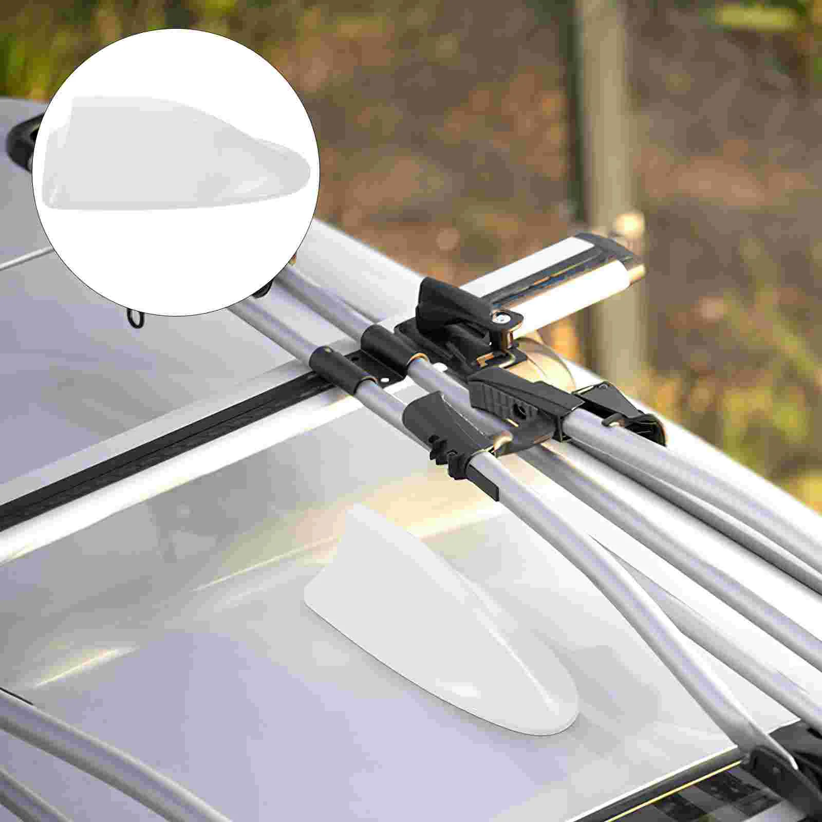 Car Decorative Antenna Radio Signal with Base Shark Fin Mount Auto Roof Aerial Decorate