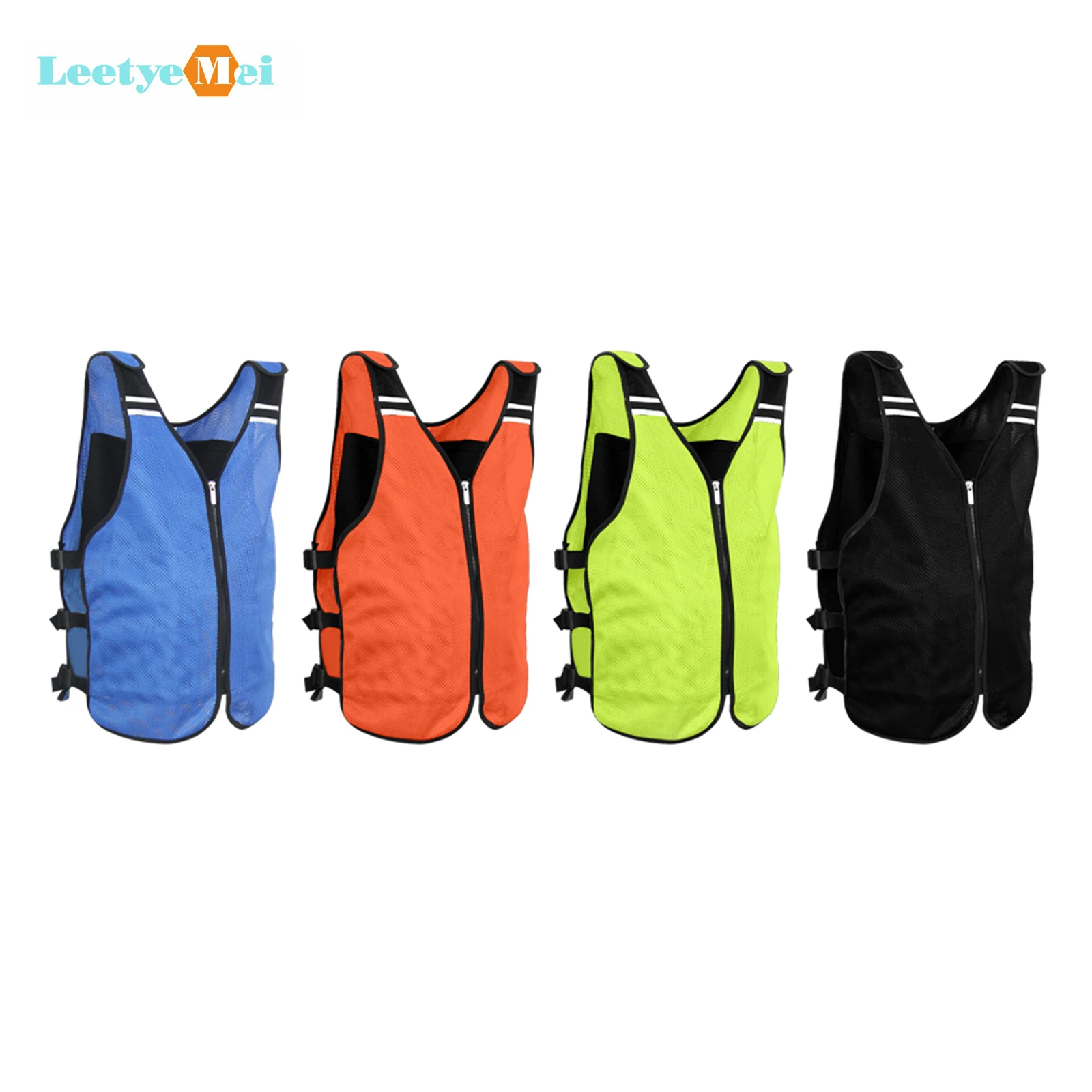 

Leetye Mei Outdoor Ice Vest for Men Summer Heatproof Ice Cooling Vest with Reusable Ice Pack