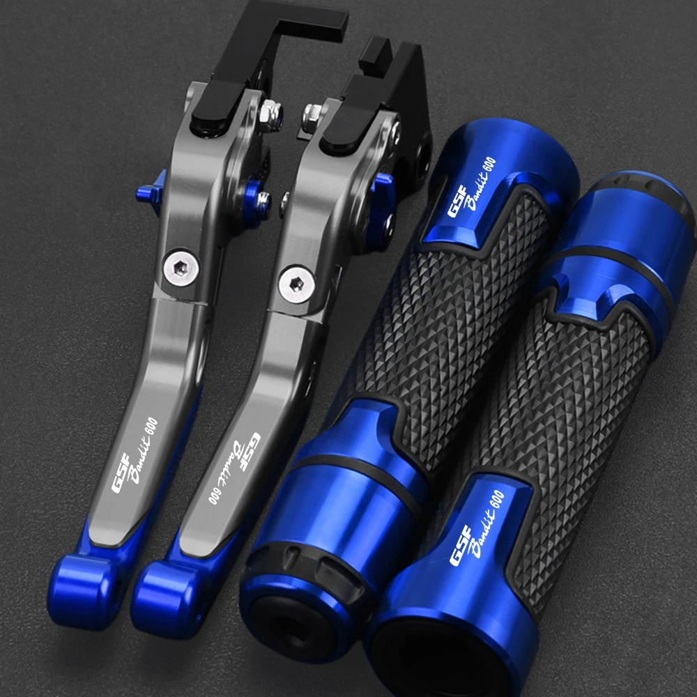 Motorcycle For Suzuki GSF600 BANDIT GSF 600 GSF600S 2007-2015 2014 2013 2012 2011 Adjustable Brake Clutch Levers Handlebar grips