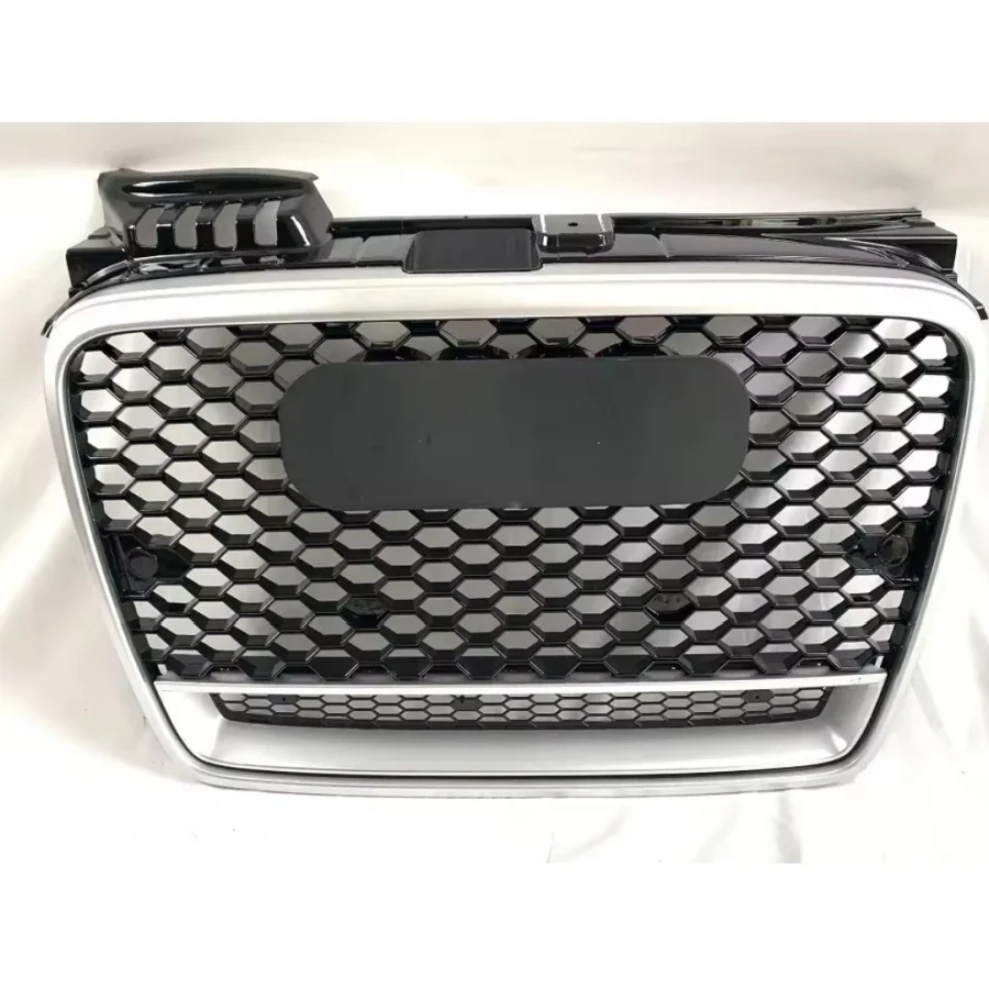 

Для RS4 Style Front Sport Hex Mesh Honeycomb Hood решетка для A4 B7 2005-2007 (не для Sline бампера)