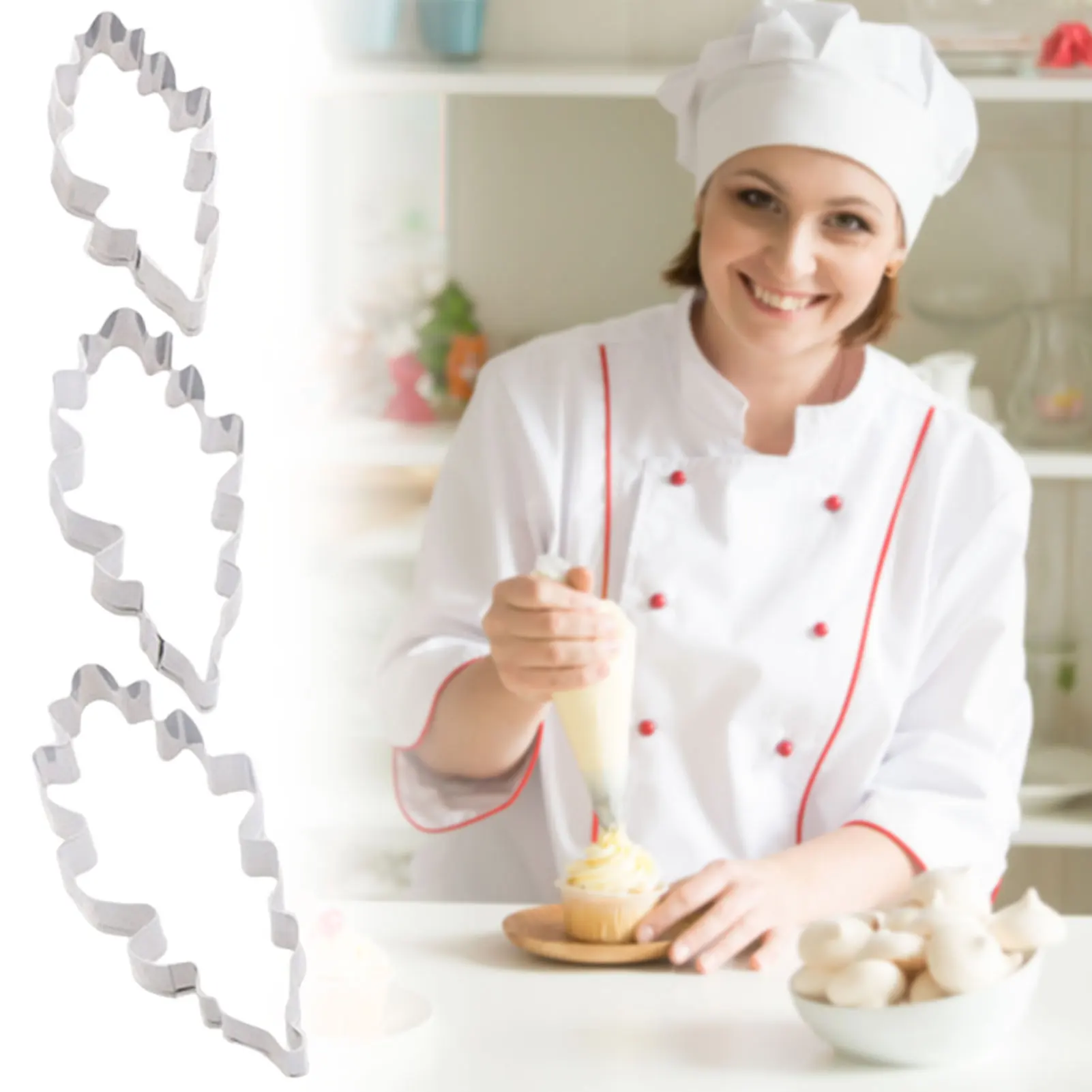 Professional Flower Sugarcraft Cutters Perfect For Fondant, Gums Paste Wedding Cake Decoration