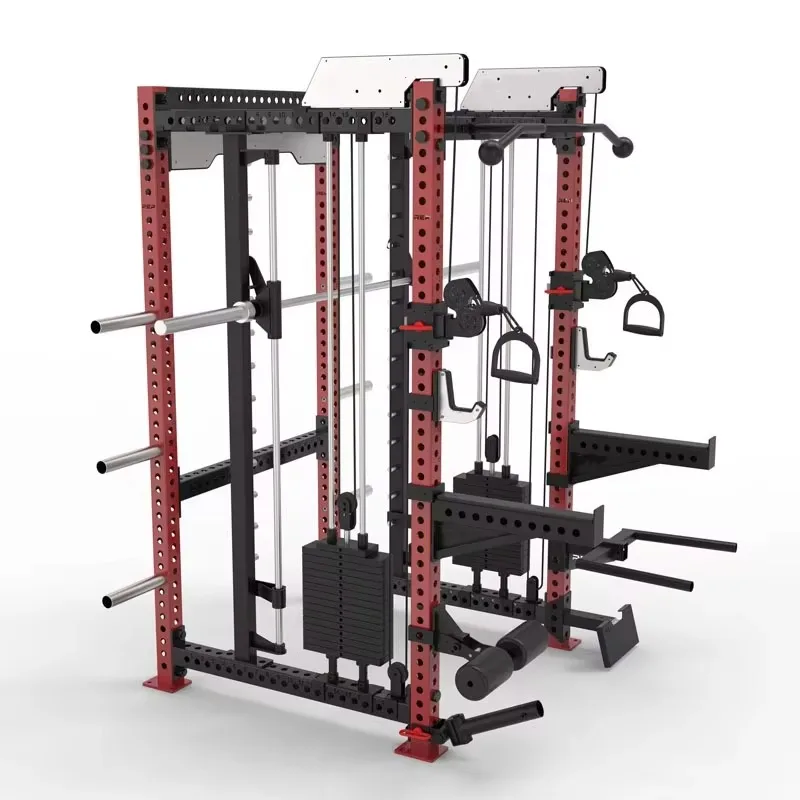 

YTYINCommercial Unisex Comprehensive Training Fitness Equipment Small Bird Smith Squat Gantry Exercise Bodybuilding