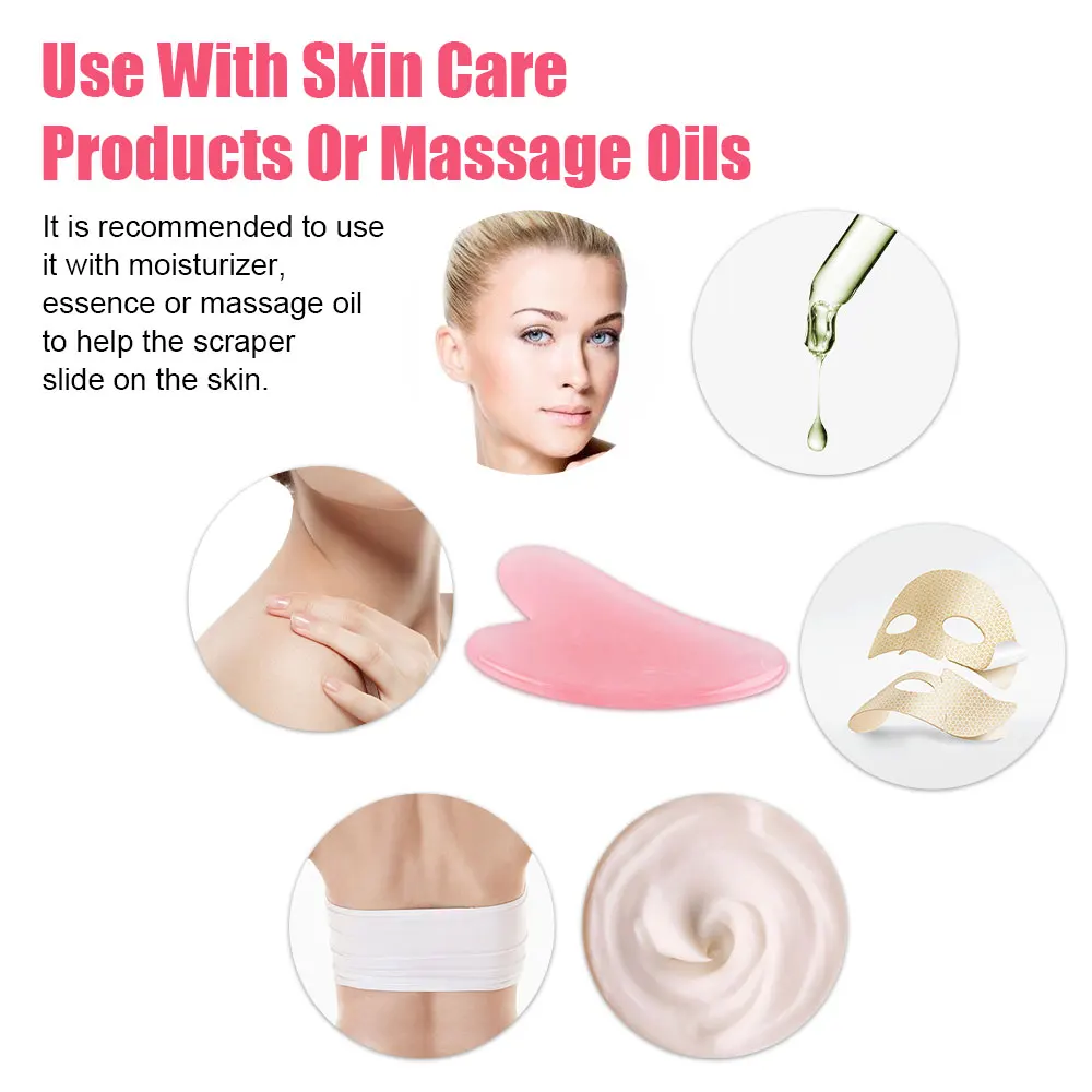 Gua Sha Body Massage Face Gouache Scraper Roller Set Face Lift Devices Natural Resin Beeswax Guasha Tools Health Relax Massager