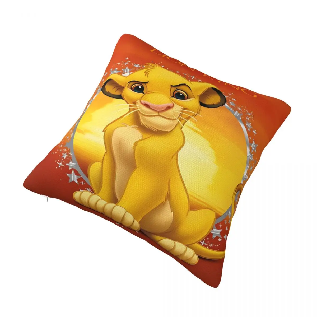 Decorative Pillow Cover Lion King Simba Stuff Home Throw Pillow Case Cover Square Multi-Size Dropshipping