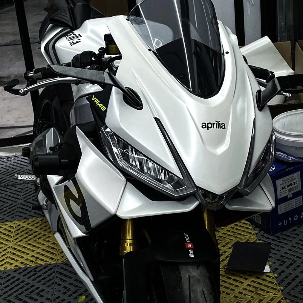 For RS660 Front Lip Wind Wing Cover For Aprilia RS 660 Cone Aerodynamics Fairing Winglets 2021-2023 Motorcycle Accessories