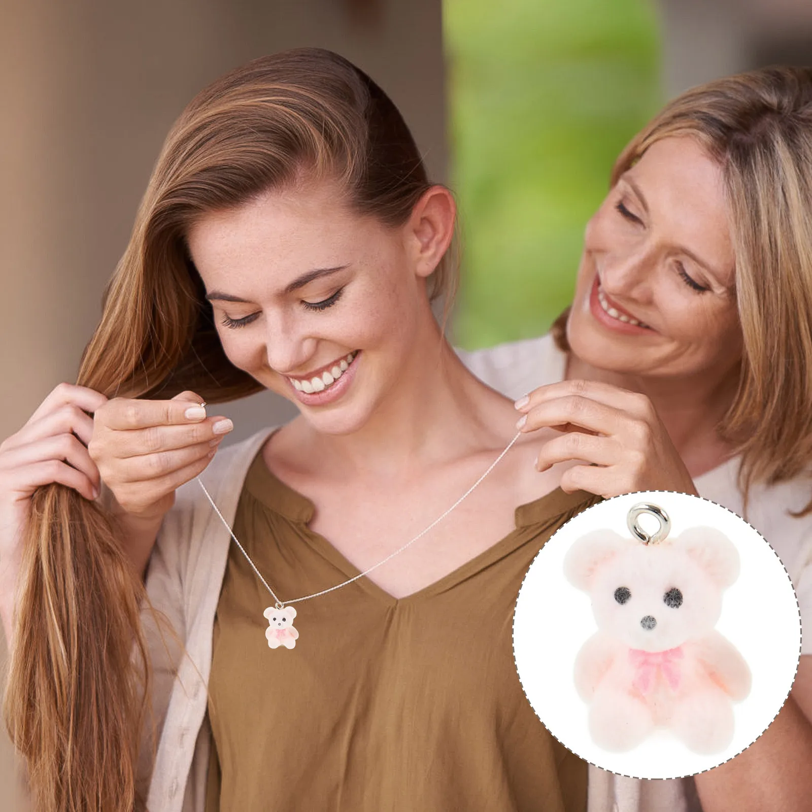 

5 шт., подвески с маленьким медведем, фурнитура для изготовления ювелирных изделий своими руками, подвески в форме животных, ожерелье, браслет, принадлежности, подвески для изготовления ювелирных изделий