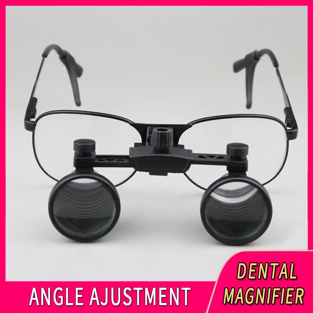 ECIN Dental Ultra-lightweight Loupes 3.5X Optical Magnifier 500mm Magnifying Glass Binocular Dentistry Tools Lab Equipment