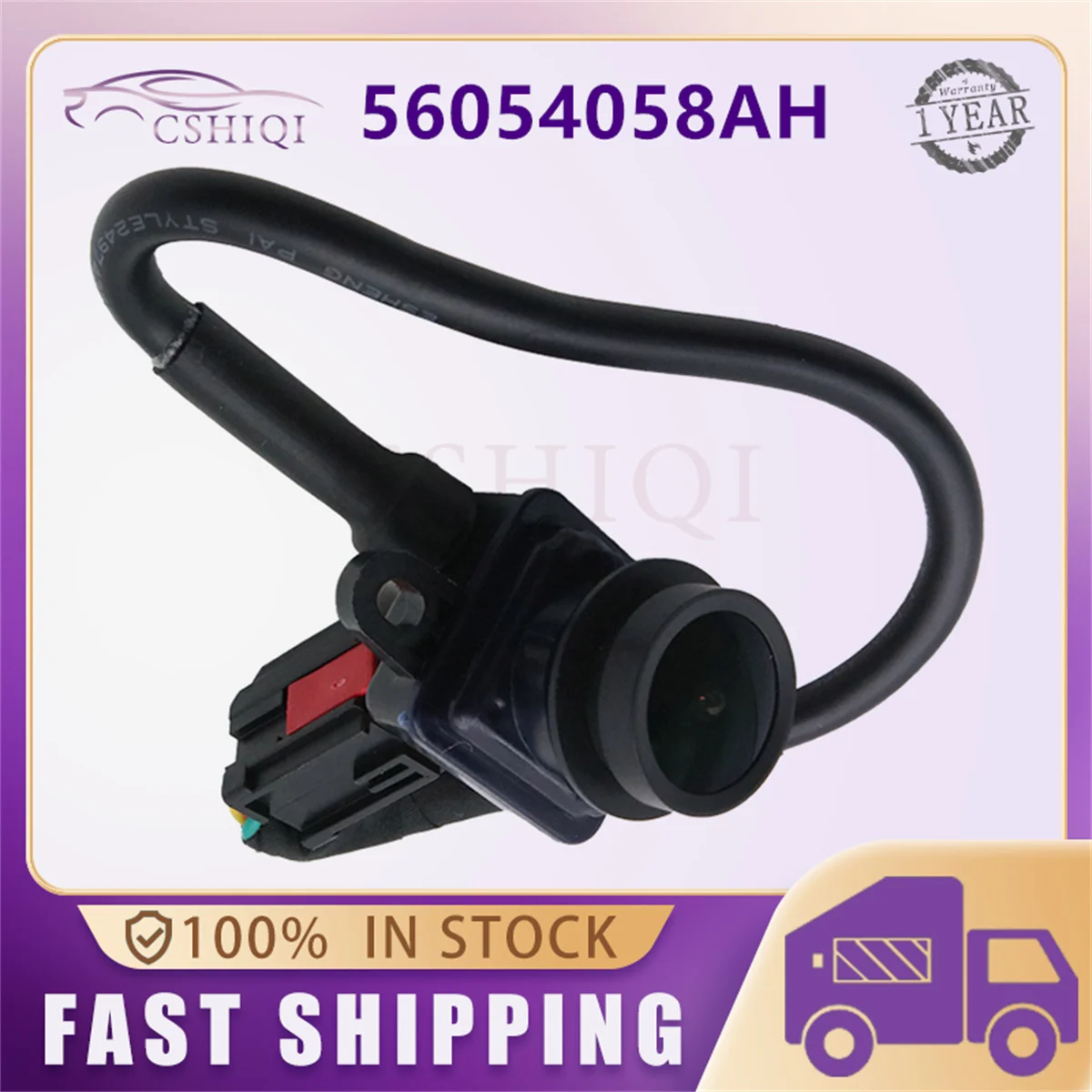 56054058AH Car Rear View Camera Backup Assist Camera For Chrysler 300 Dodge Charge 2011-2014 56054158AD 56054058AF Accessories