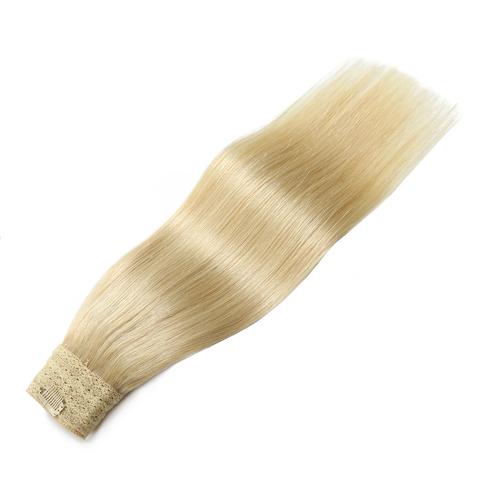 Natural Black Invisible Wire Hair Extensions 12-24 Inch Real Human Hair Transparent Fish Line Clip-Ins 100% Remy Hair Piece - view 6
