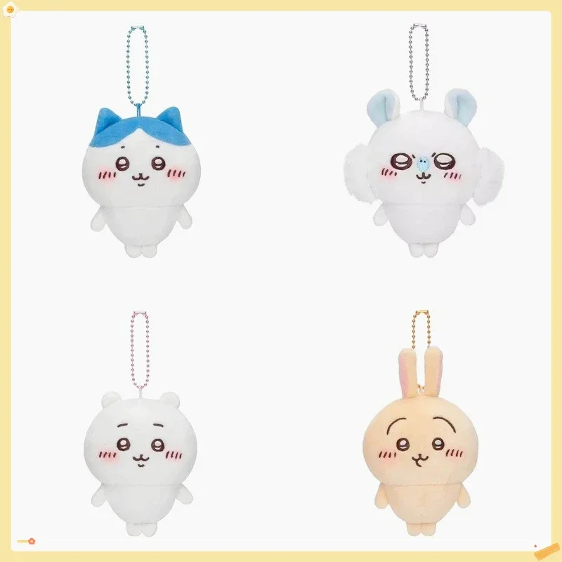 Cartoon Hachiwareds Usagis Plush Keychain Cute Animal Pendant Gift for Girls Birthday Party Supplies Student Keyring Charm Acces