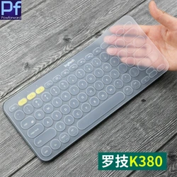 Ultra Thin Silicone Laptop Keyboard Cover Skin Protector for Logitech K380 Keyboard