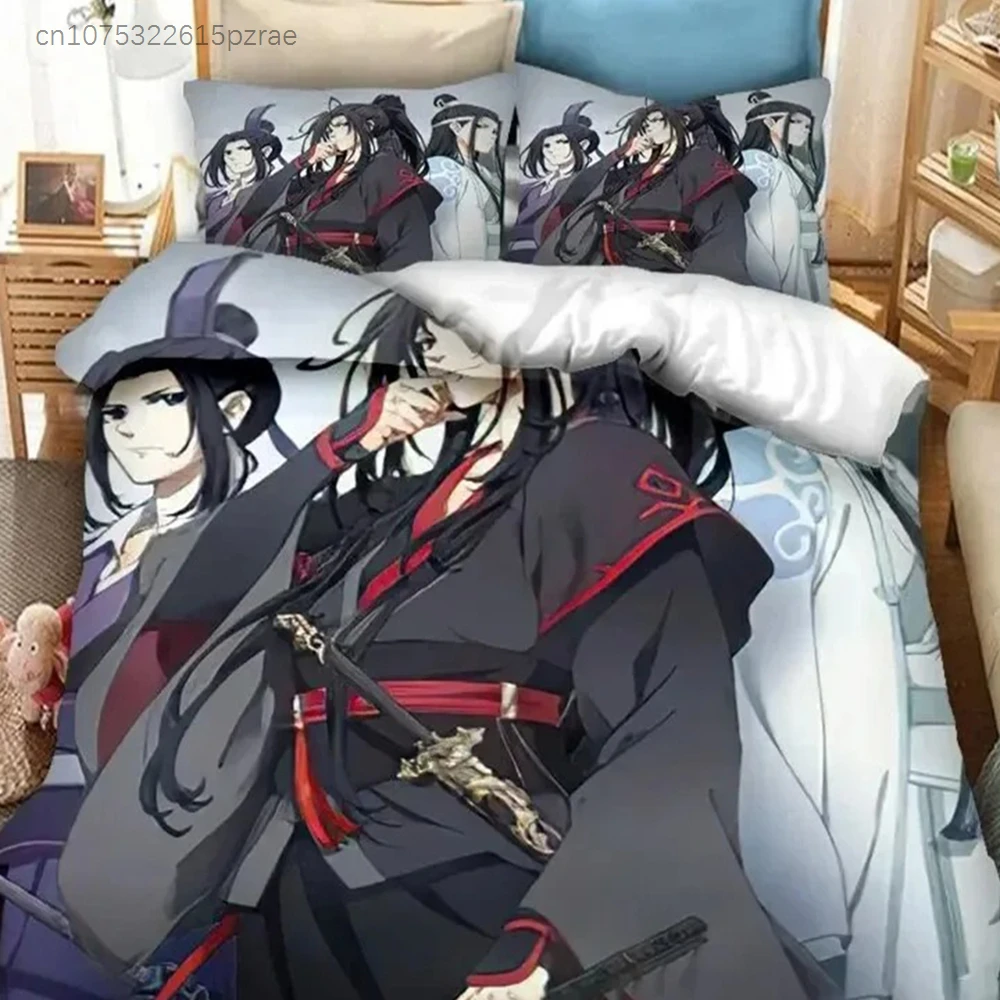 Grandmaster Of Demonic Cultivation Mo Dao Zu Shi Bedding Set Bedroom Soft Modern Bedspreads Comefortable Duvet Cover Pillowcase