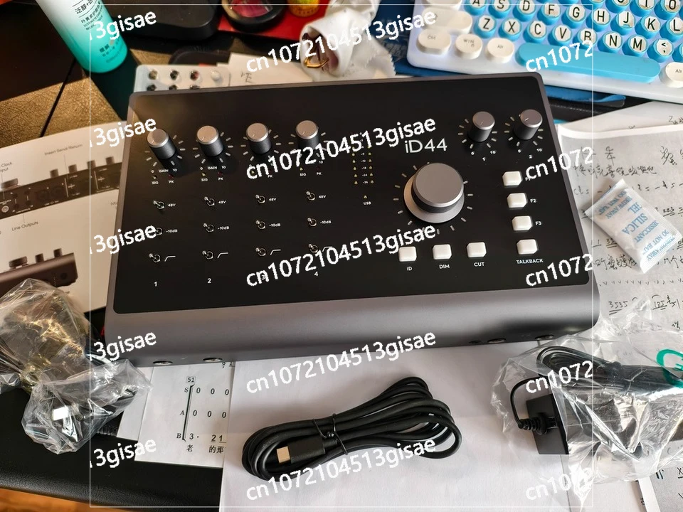 Audient ID44 MKii 20 Input 24 Output with 24 Bit 96kHz Resolution, USB-C Audio Interface