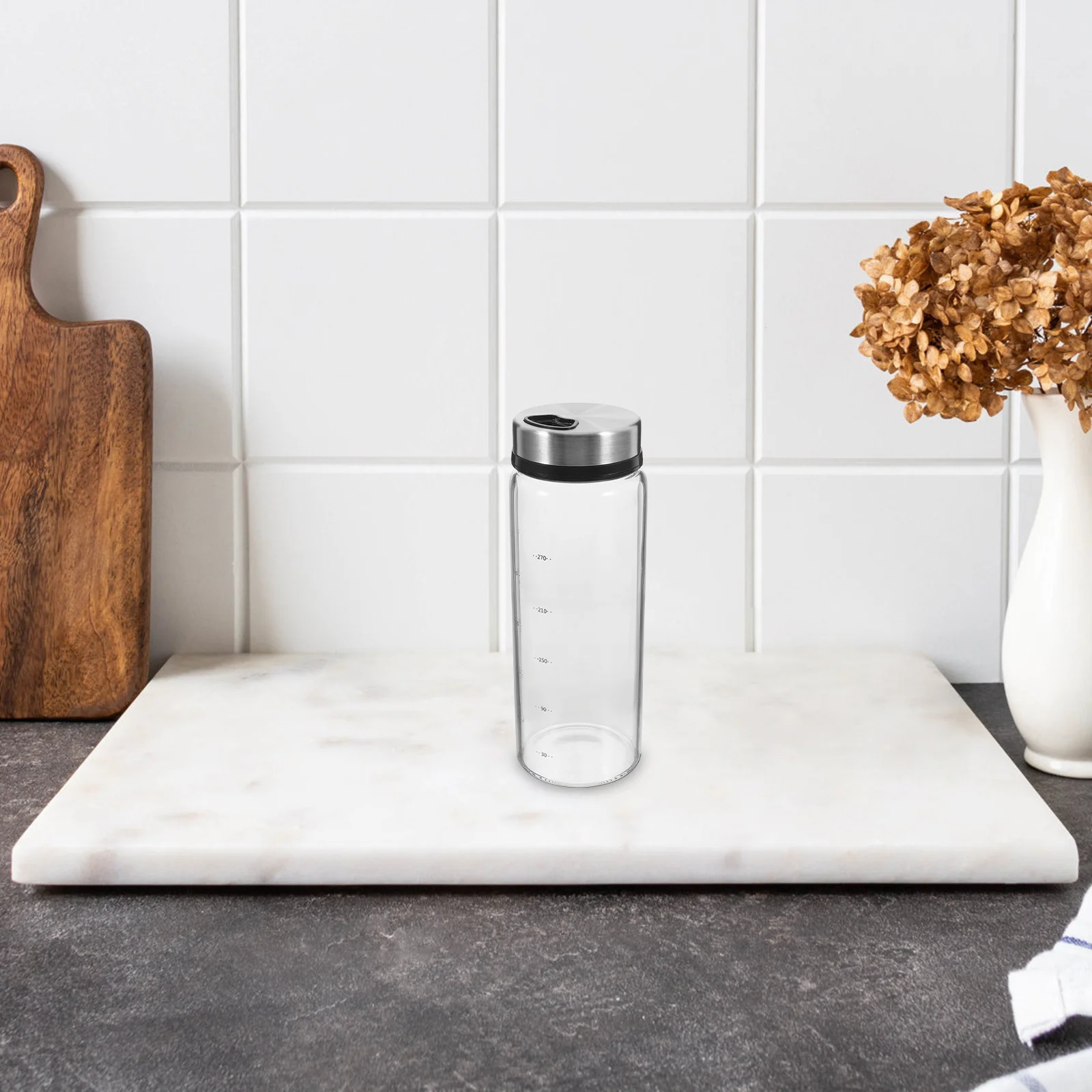 

300ml Stainless Steel Seasoning Bottle Can Jar for Spices Salt Gift for Friends Family