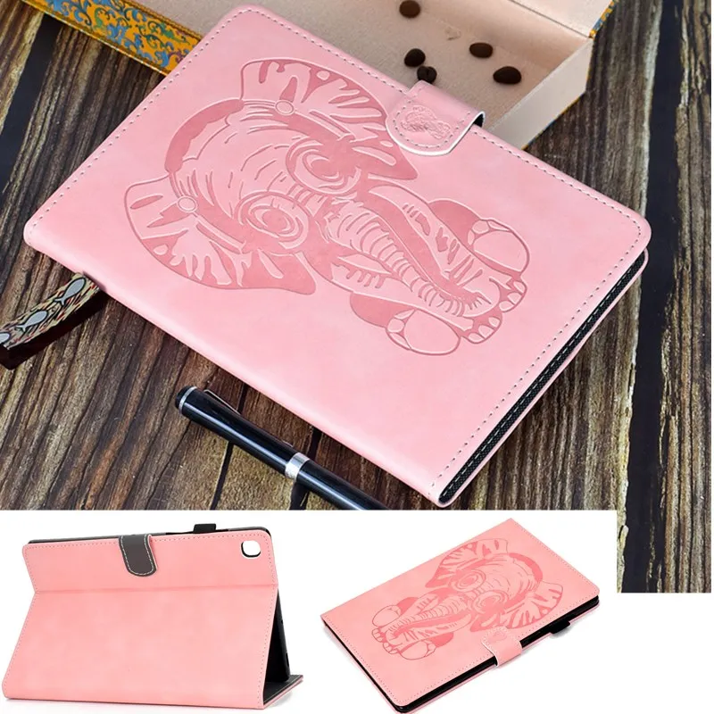 

2020 Tablet Case for Samsung Galaxy Tab S6 Lite Case Kids SM-P610 SM-P615 10.4 Elephant Cover for Galaxy Tab S6 Lite book cover