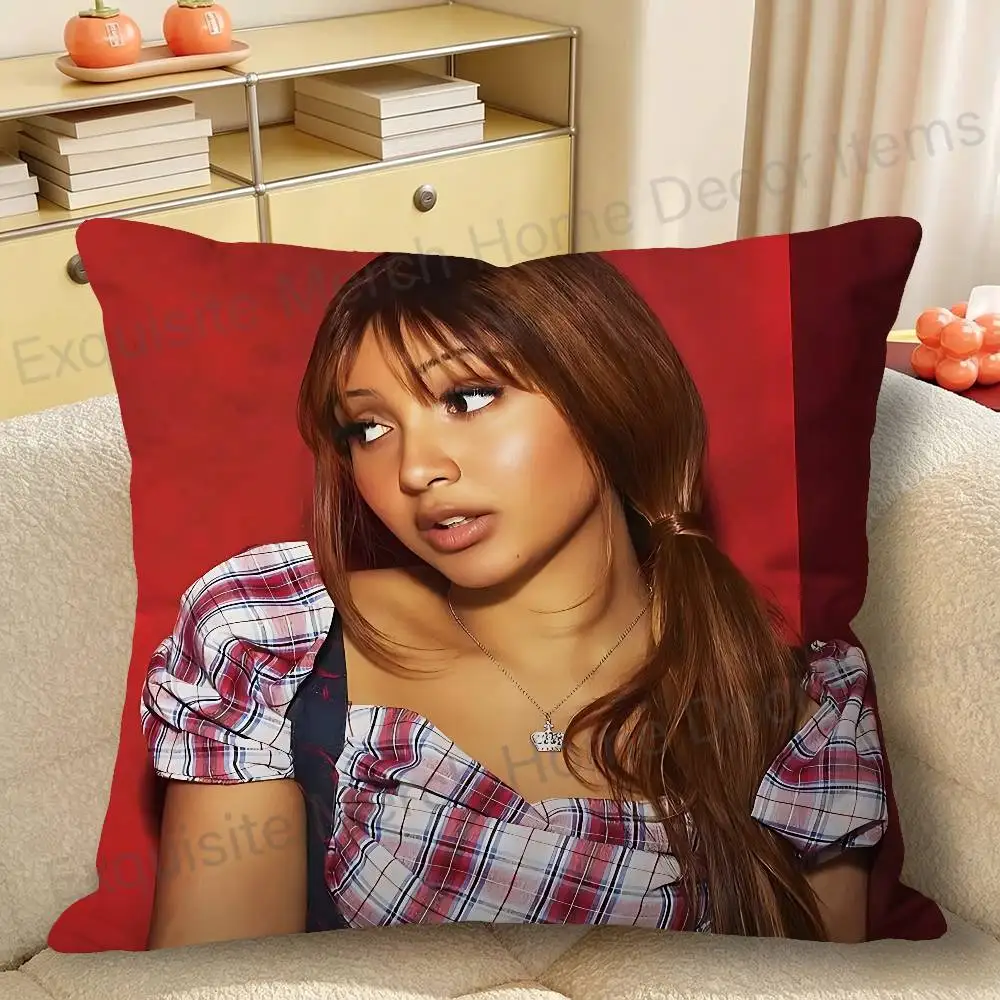 Fancy Some More P-Pinkpantheress-S Print Pillow Case Aesthetic Bedroom Decor 30x30 40x40 45x45 50x50 60x60 65x65cm