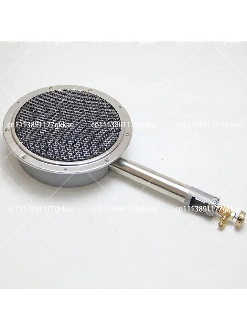 Infrared Gas Burner Round Ceramic Plate Roast Duck Burner No Open Flame BBQ Stove