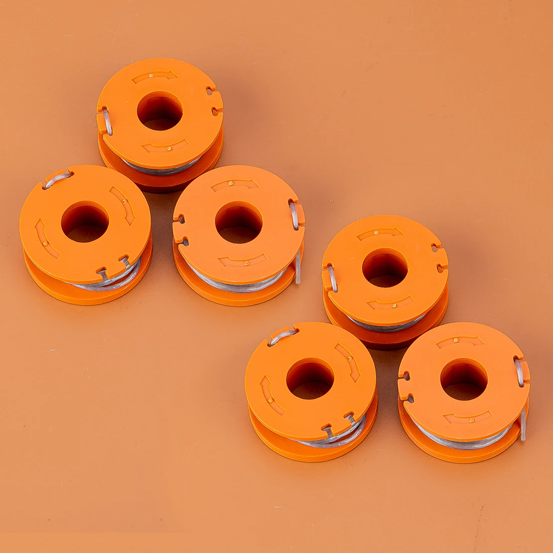 

6pcs WX150 Line Spool Fit for Worx WG150 WG151 WG152 WG155 Argos McGregor MET2523 GGT250G MCT2X1825 CLGT18LG CLGT1825D CGT183A