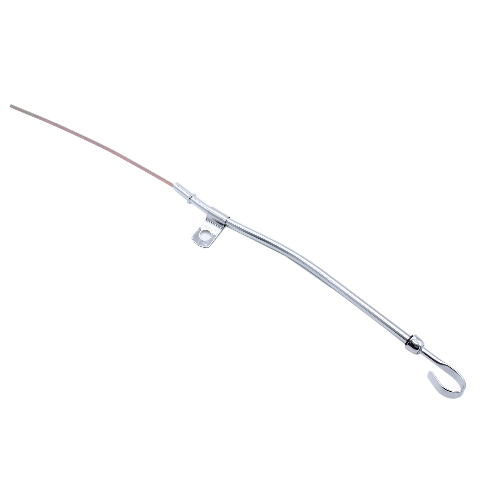 Limited Time Offer Engine Oil Dipstick Tube Dip Stick For 1965-1987 SB Ford Engine 260 289 302 347 351W Chrome Steel