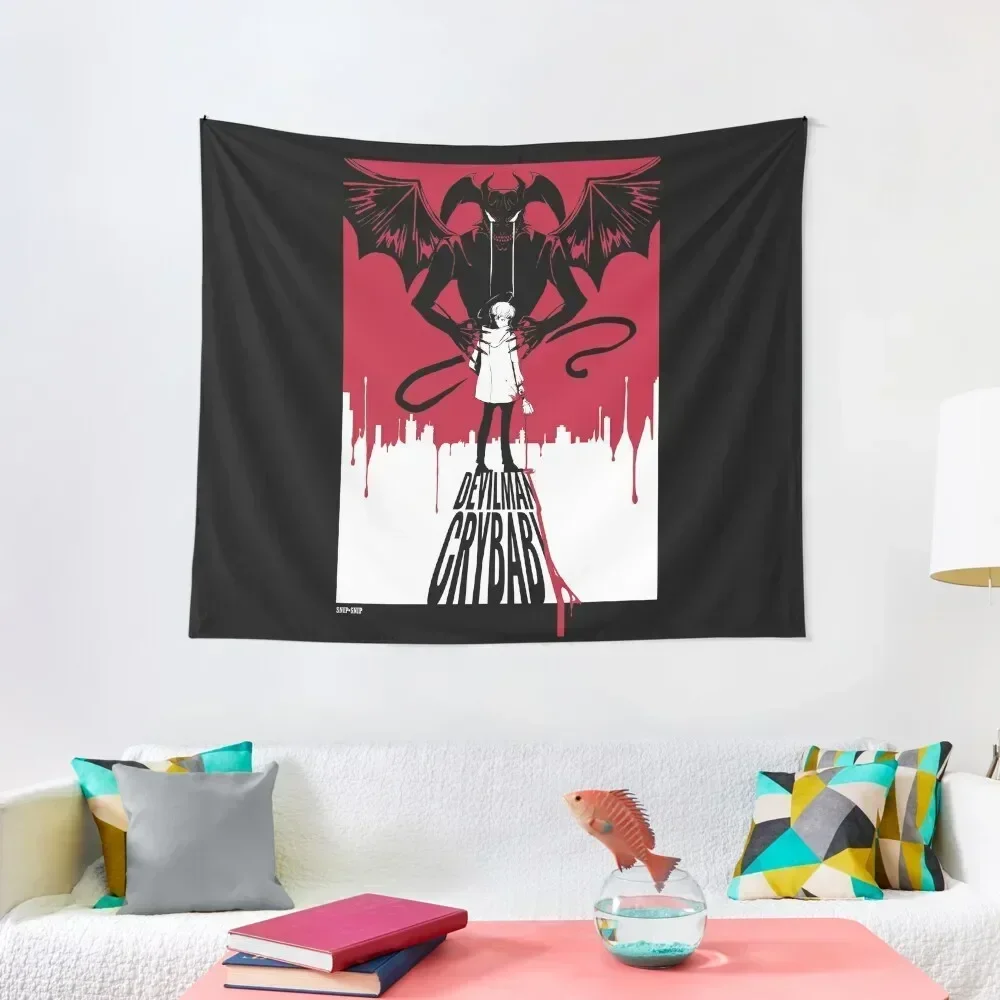 

Devilman Crybaby Tapestry Home Decorations Hanging Wall Room Decoration Aesthetic Tapestry