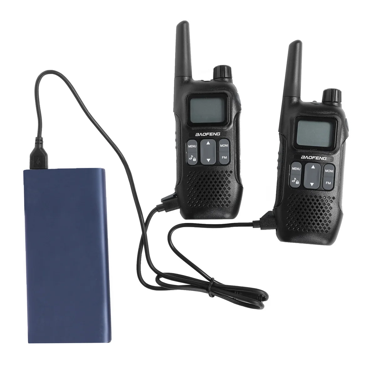 Baofeng BF-T8 UHF PMR أجهزة اتصال لاسلكية راديو ترخيص مجاني جهاز اتصال لاسلكي محمول باليد 2-Pack #4