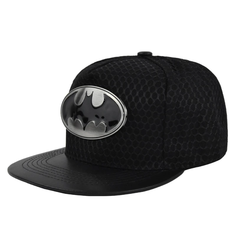 DC Anime Figure Batman Bruce Wayne Logo The Joker Baseball Cap Peaked Cap Mesh Cap Teen Adult Size Adjustable Birthday Gifts