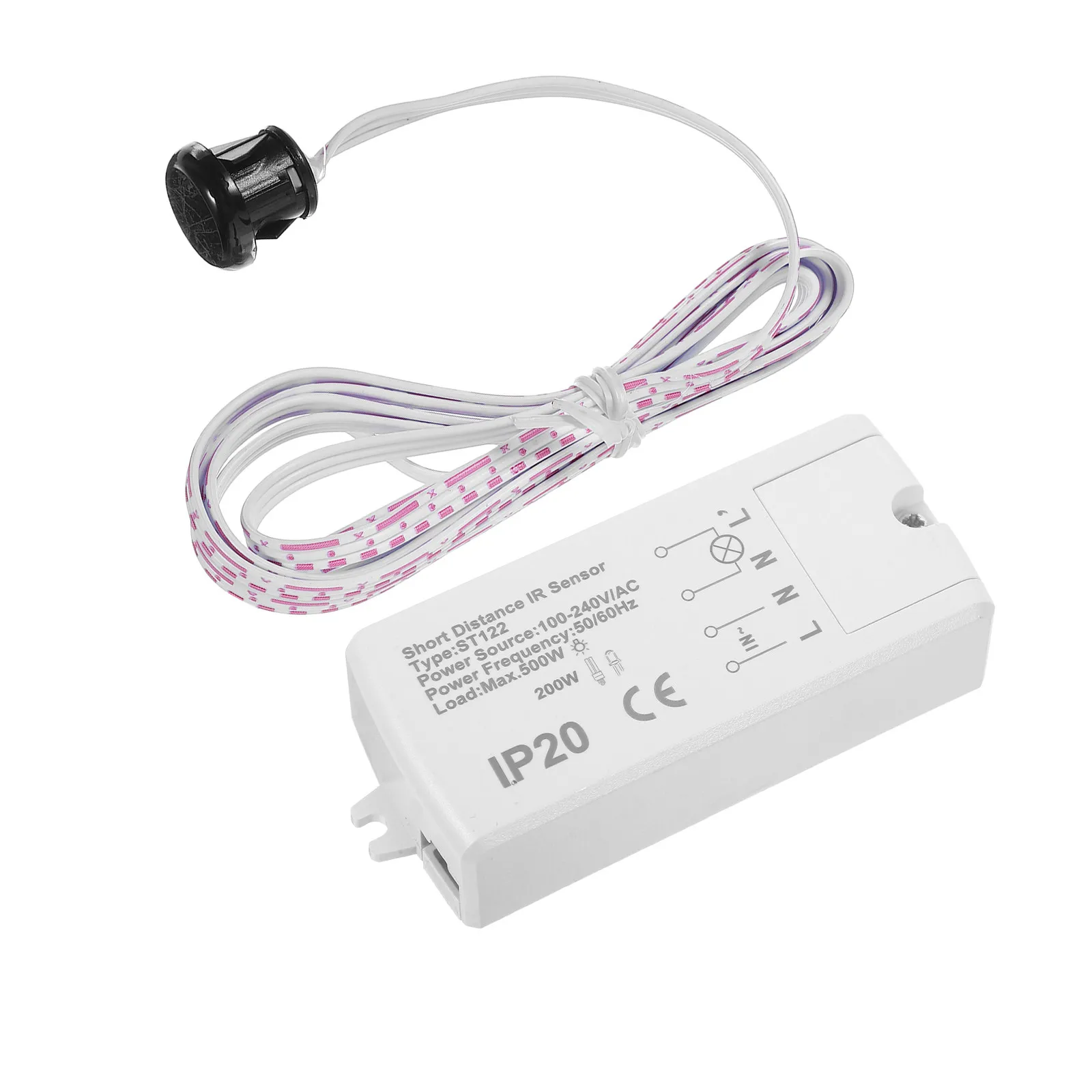 

Инфракрасный датчик движения для дверцы шкафа: автоматическое включение/выключение для освещения гардероба, кладовой, шкафа