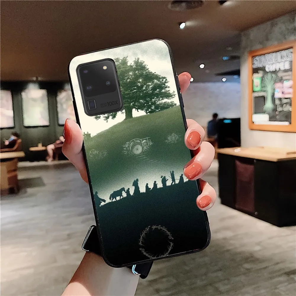 Movie Rings Of The Lords Phone Case For Samsung S9 S10 S20 S21 S22 S23 S30 S23 Plus Lite Ultra FE S10 Lite Fundas