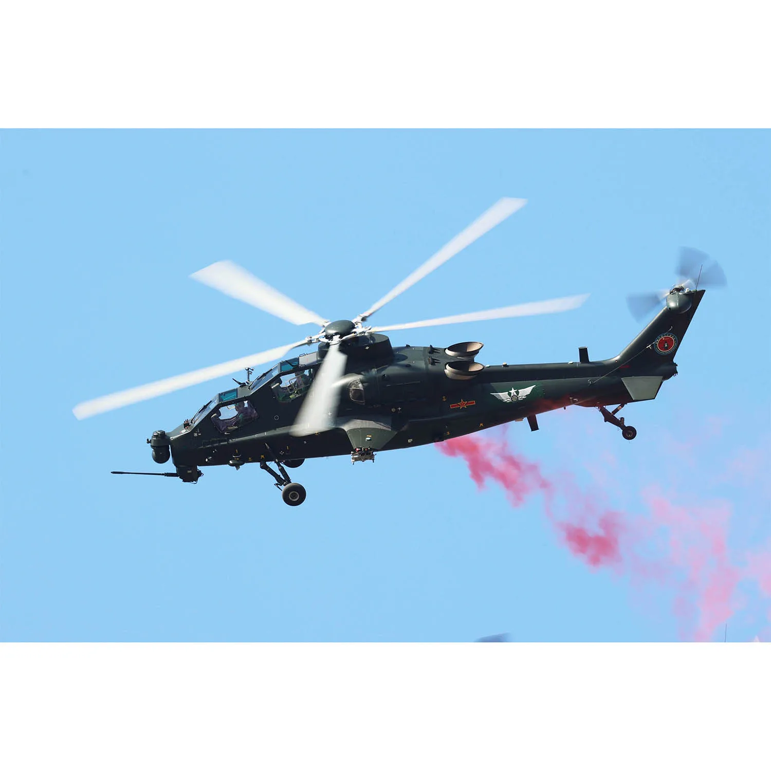 

Trumpeter 05849 1/48 PLA Z 10G Attack Helicopter Plastic Model Kit Unassembled Unpainted High Detail Military Aircraft DIY Toys