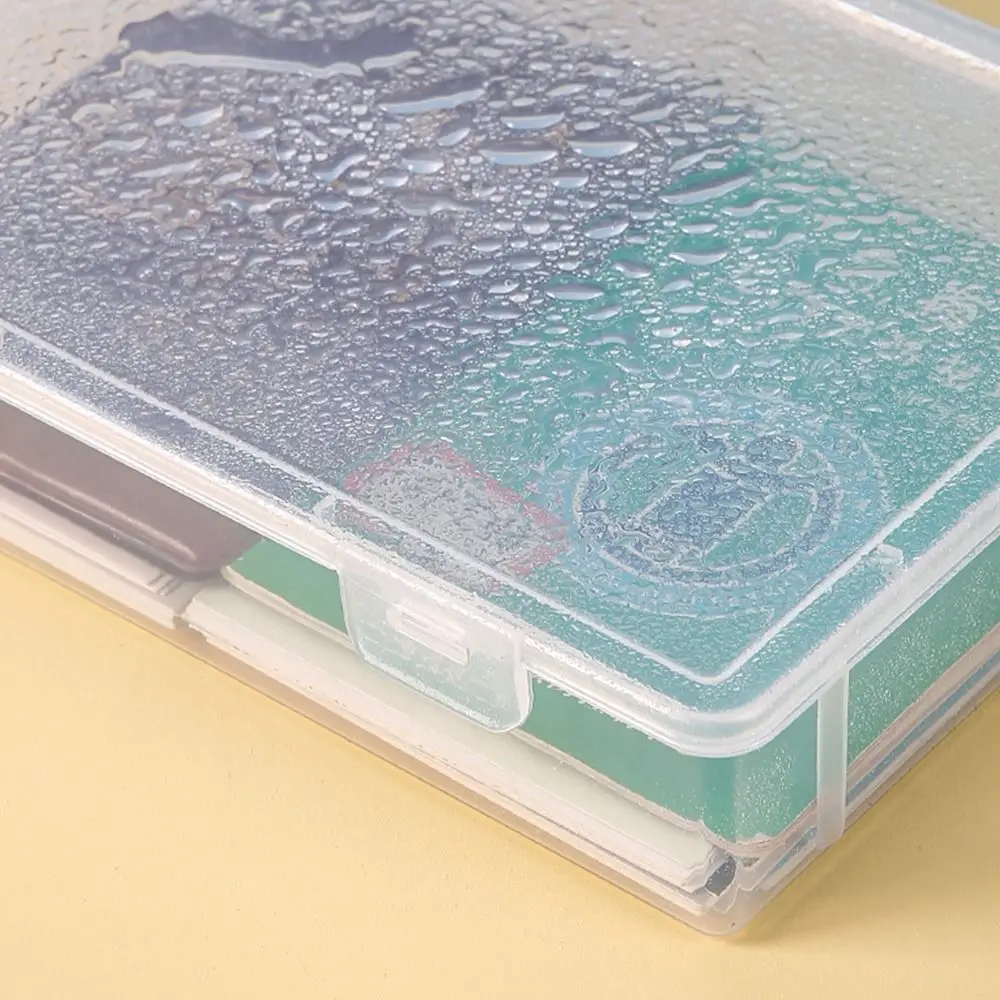 Data Sorting File Box Certificates Storage Case Paper Holder Desk Organizer Document Storage Box Classification Folder Dustproof