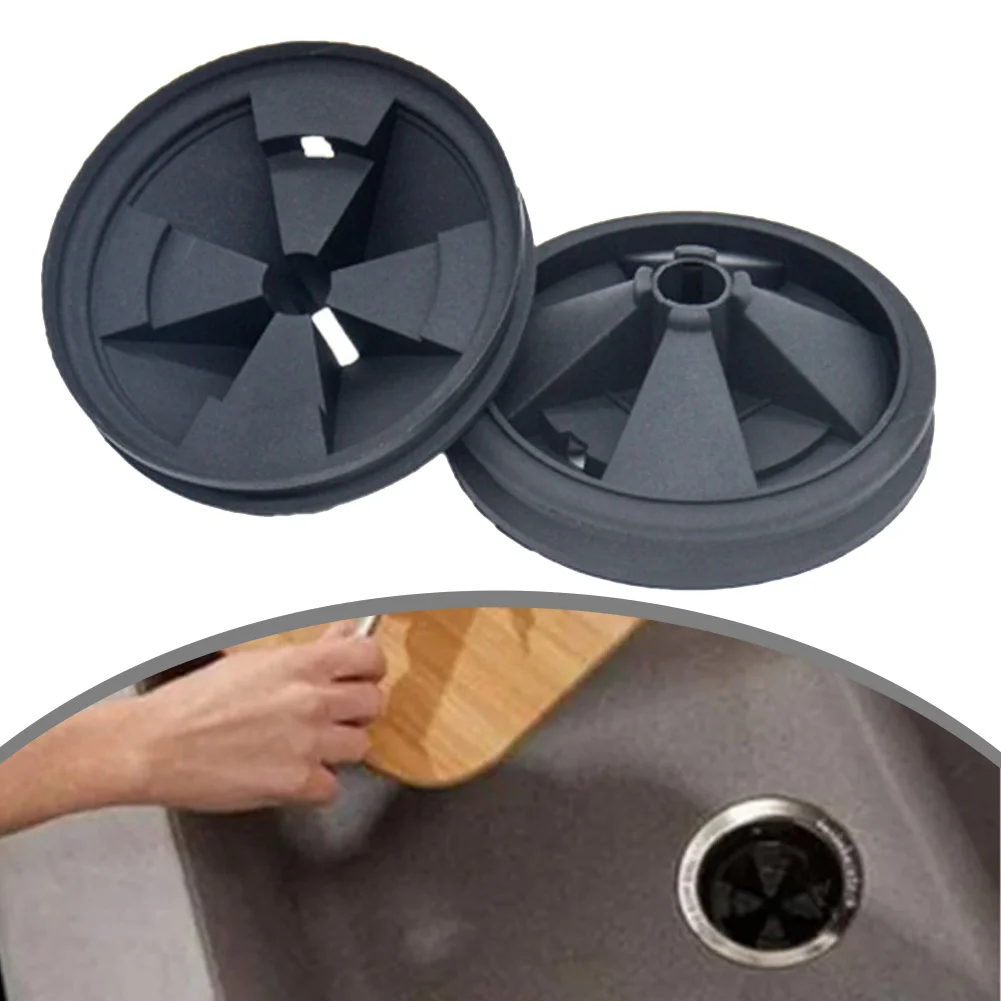 

2pcs Garbage Disposal Splash Guard Protector Case Drain Plugs Splash Guards Anti Splashing Cover