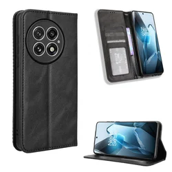 For OnePlus 13 5G Case Luxury Flip PU Leather Wallet Magnetic Adsorption Case For OnePlus 13 5G OnePlus13 1+ Phone Bags