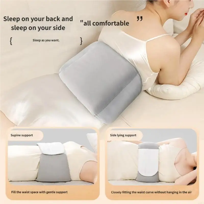 Multipurpose Lumbar Cushion Suitable for Sleeping Working Travel Relaxation 55KF