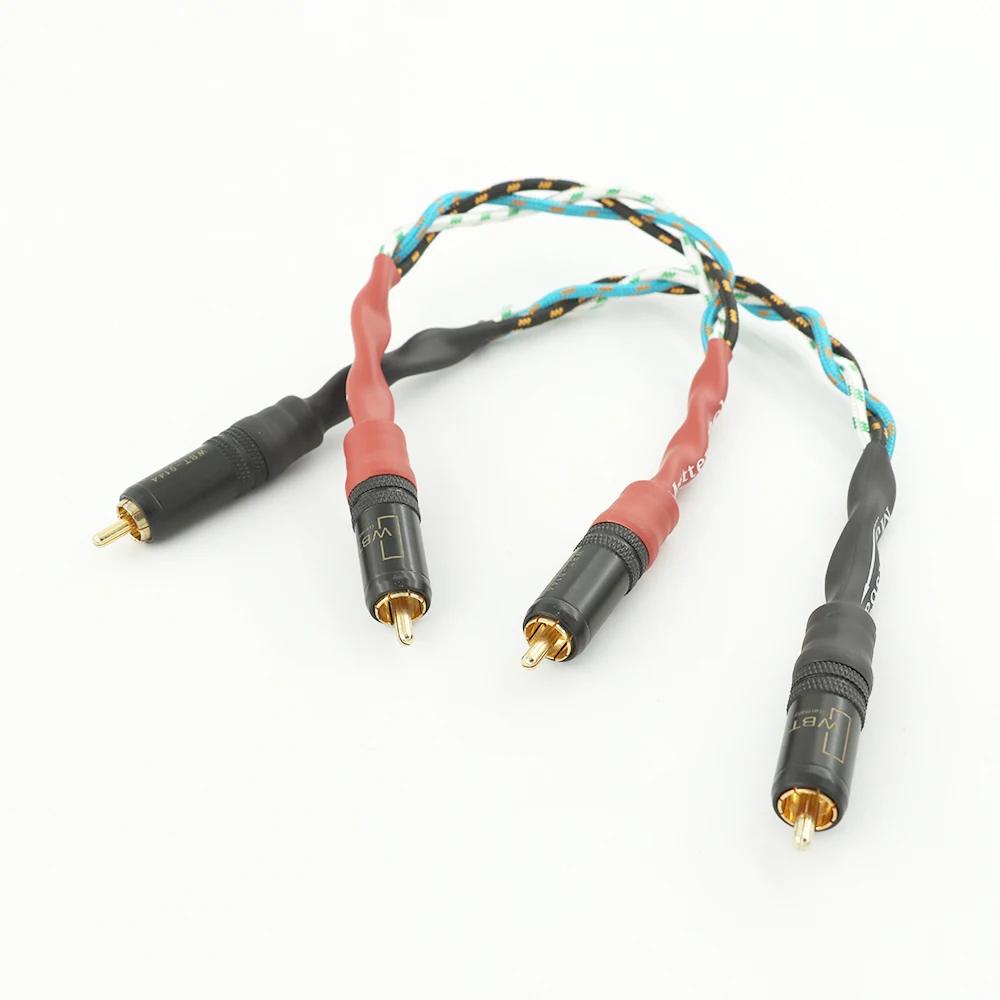 Fever Xidian Enhanced RCA Interconnect: Dual Gold-Plated Hi-Fi Audio Cable for Amplifier & CD Systems​
