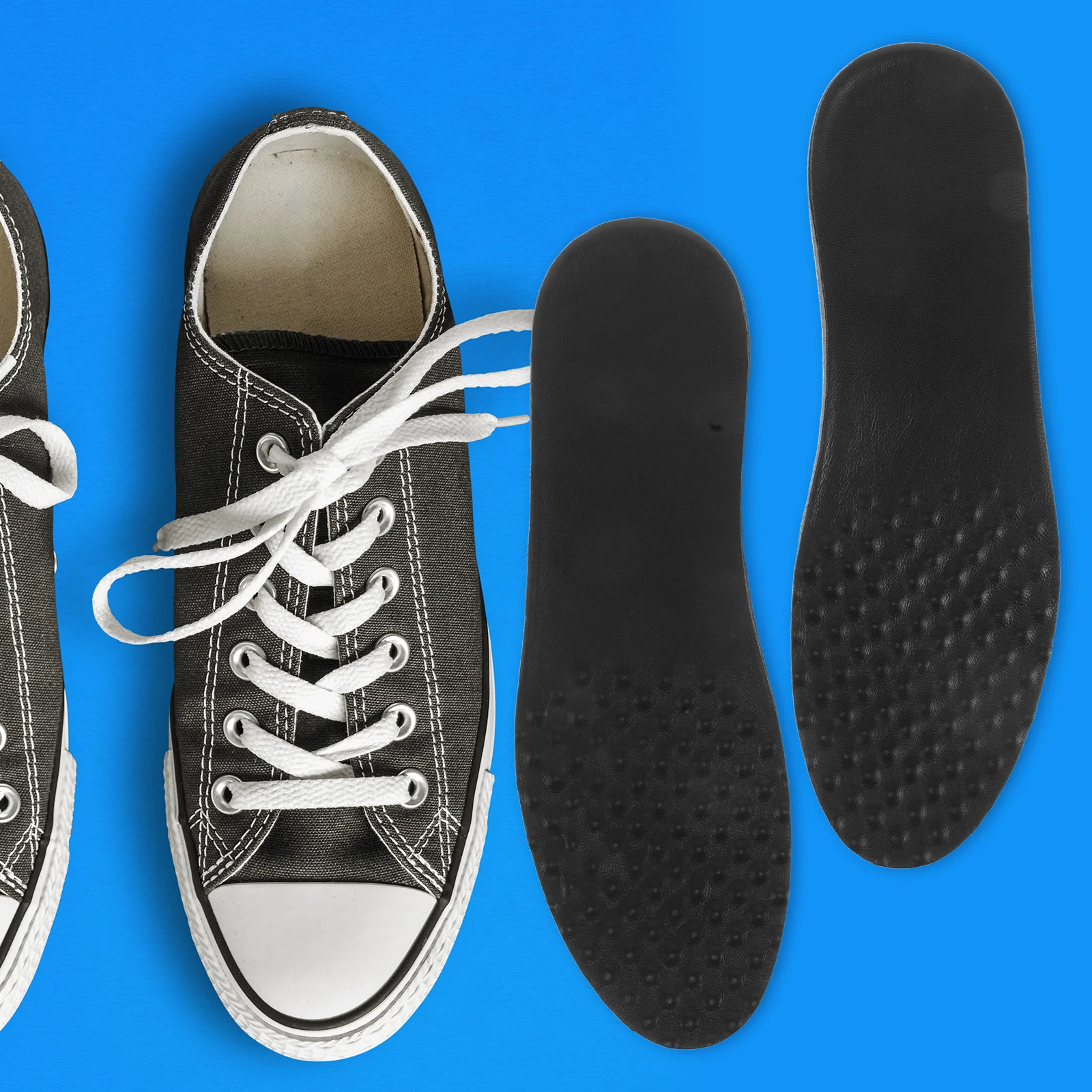 1 زوج نعل تنفس للنساء امتصاص العرق عدم الانزلاق تشغيل حذاء العمل إدراج سامسونج دائم القدم استبدال #6