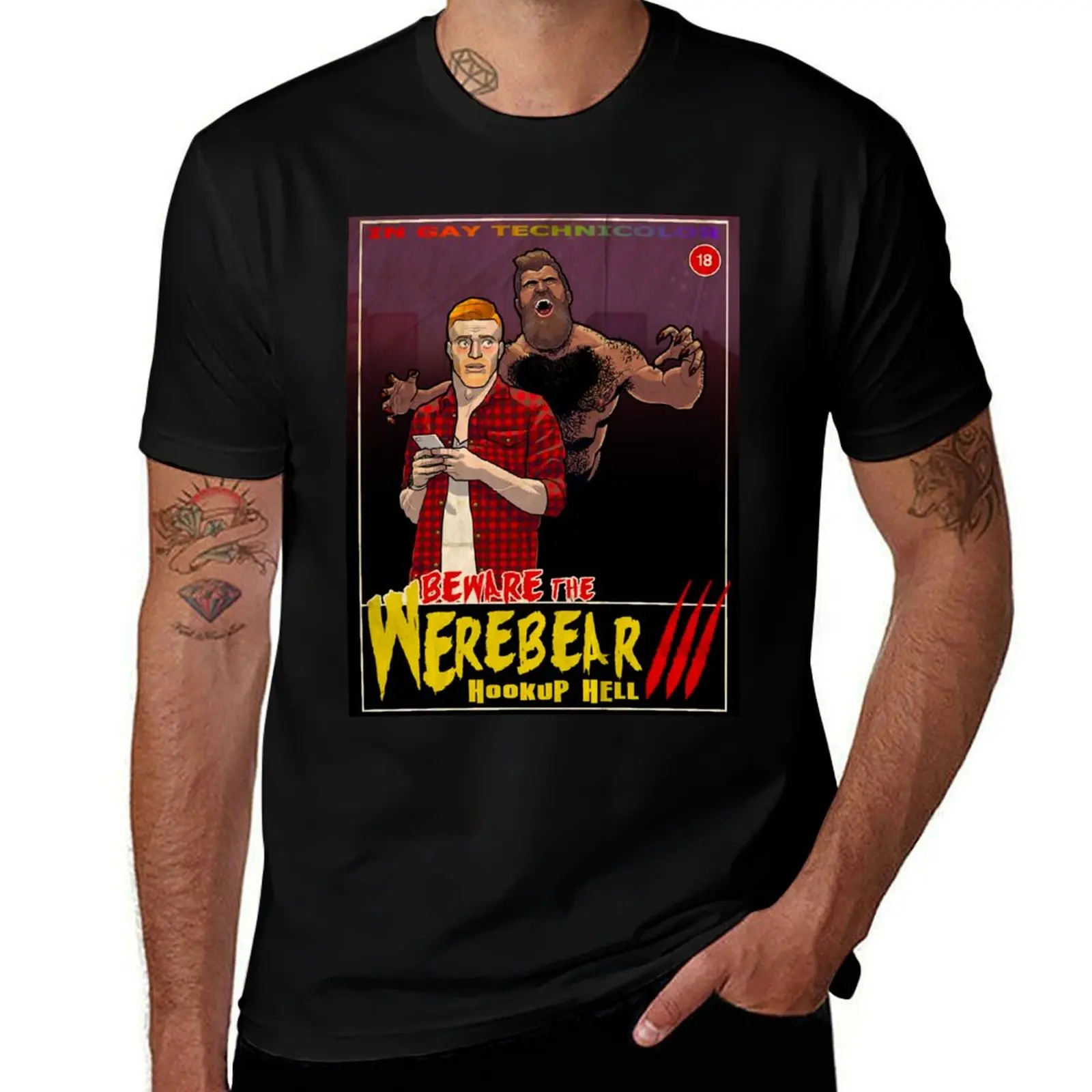 

Beware the Werebear 3: Hookup Hell T-Shirt Summer Holiday T-Shirt