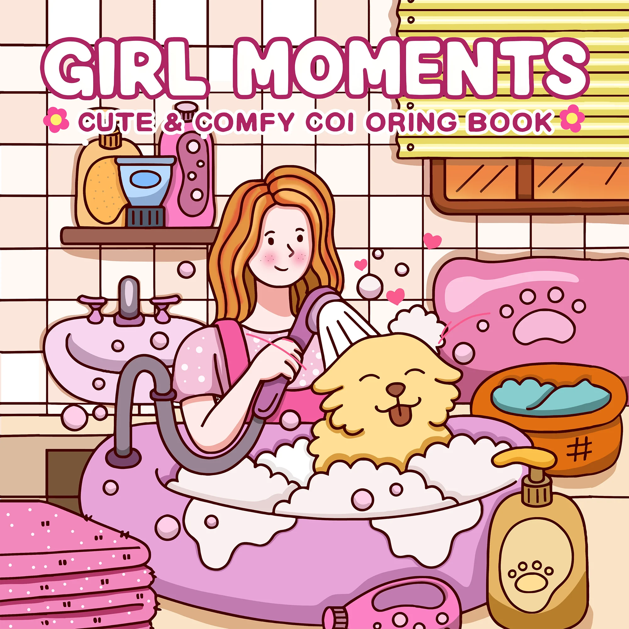 

Креативная книжка-раскраска для девочек — 24 страницы воображения и развлечения | Книга с картинками для ежедневного вдохновения