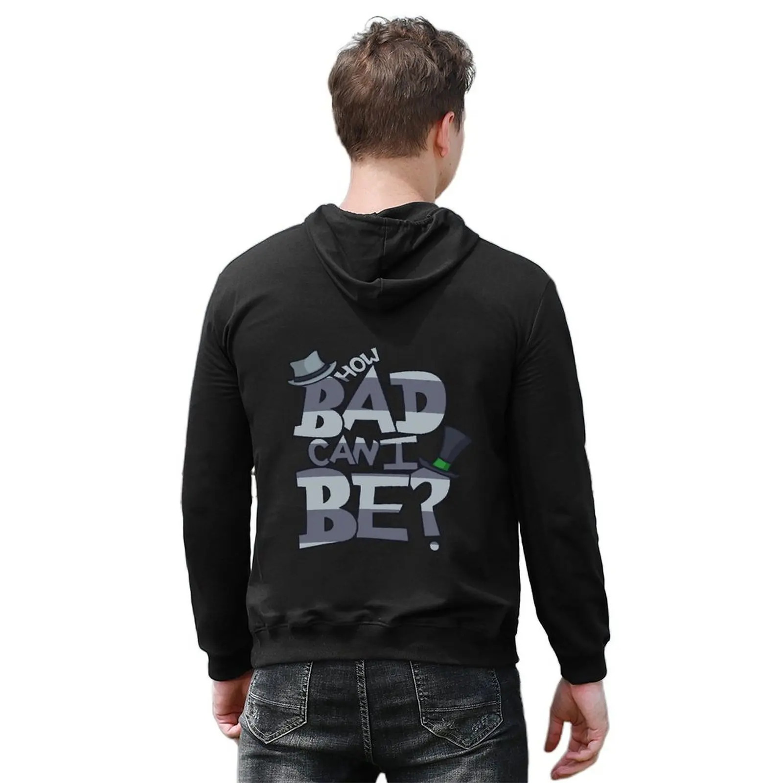 How Bad Can I Be Hoodie autumn mens clothes men's clothing autumn jacket men new hoodies and sweatshirts