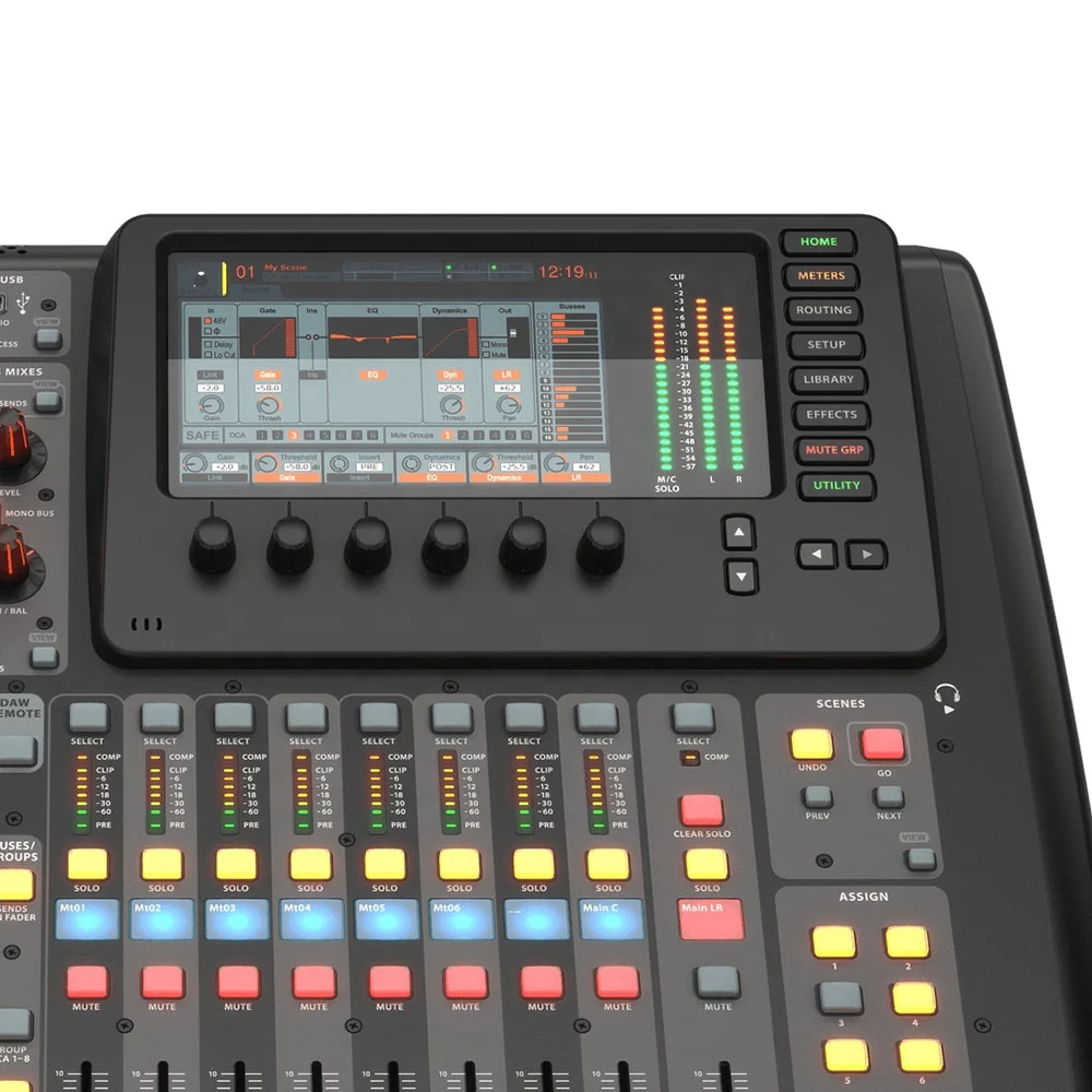 Behringer X32 Compact 16 XLR Line Inputs Mixer Pa Sound System Line Array Speakers Digital Mixer Stage - Image 3