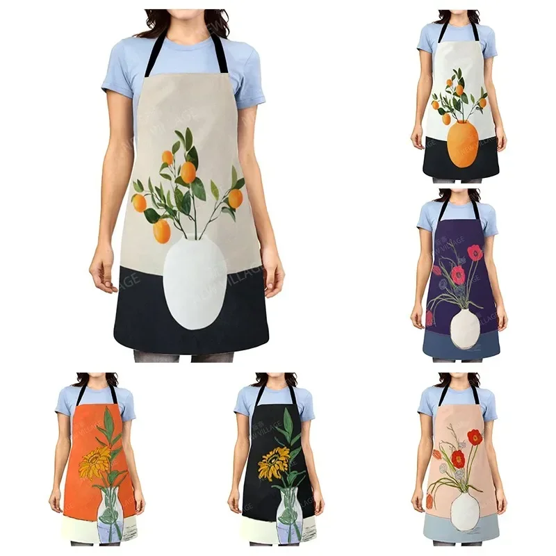 Aesthetic Women kitchen apron kids original Children Waterproof girl fashionable custom princess man waiter work apron oil proof