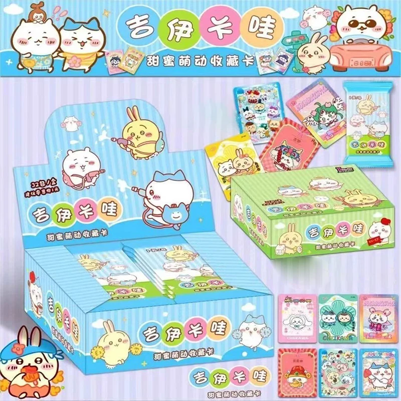 

Cards All Flash Cards Hachiware うさぎ USAGI ちいかわ Chiikawa Full Box Collectible Cards Cute Peripheral Gift