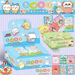 Carte tutte le schede Flash Hachiware squadermashesousagi gheadsabilesim/abilifart Chiikawa Full Box carte da collezione Cute periferiche Gift