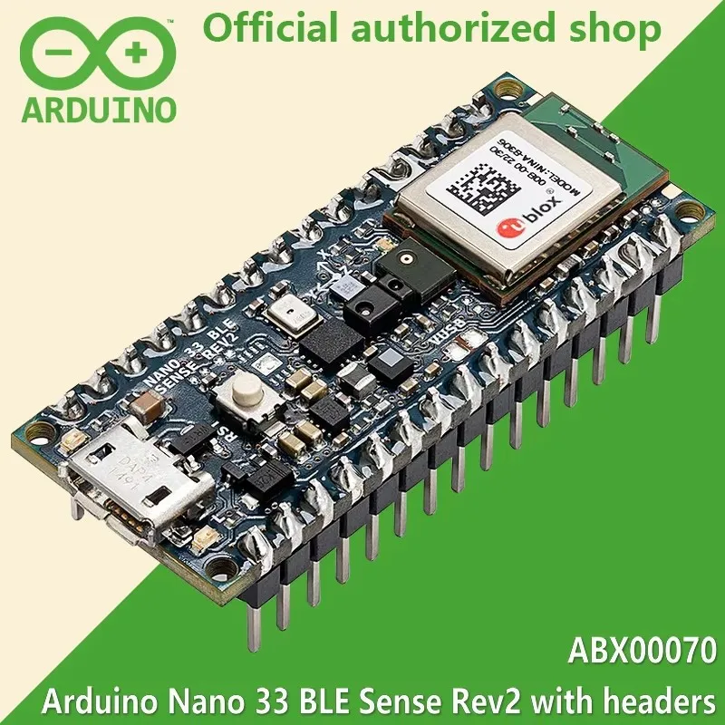 Arduino Nano 33 BLE Sense Rev2 with headers ABX00070 nRF52840 Development board Italy imported new original authentic