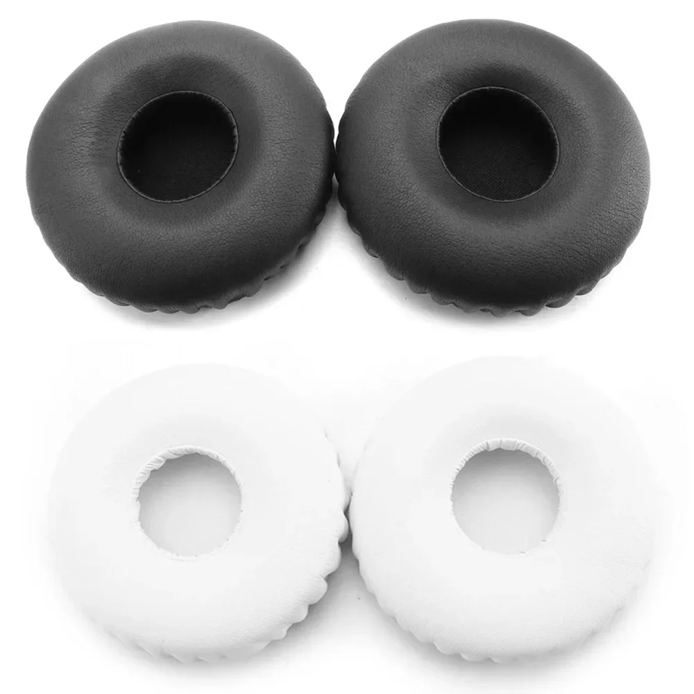 

1 pair Replacement Ear Pads Cushion Cover for JBL Synchros E40BT E40 Headphone PU Leather EarPads Black/ White