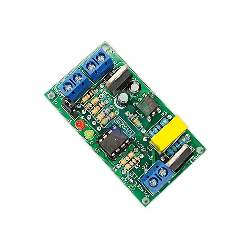 العاصمة 7v-30v الزناد تأخير التبديل على - قبالة المجلس الموقت الموقت التتابع وحدة تأخير التبديل وحدة