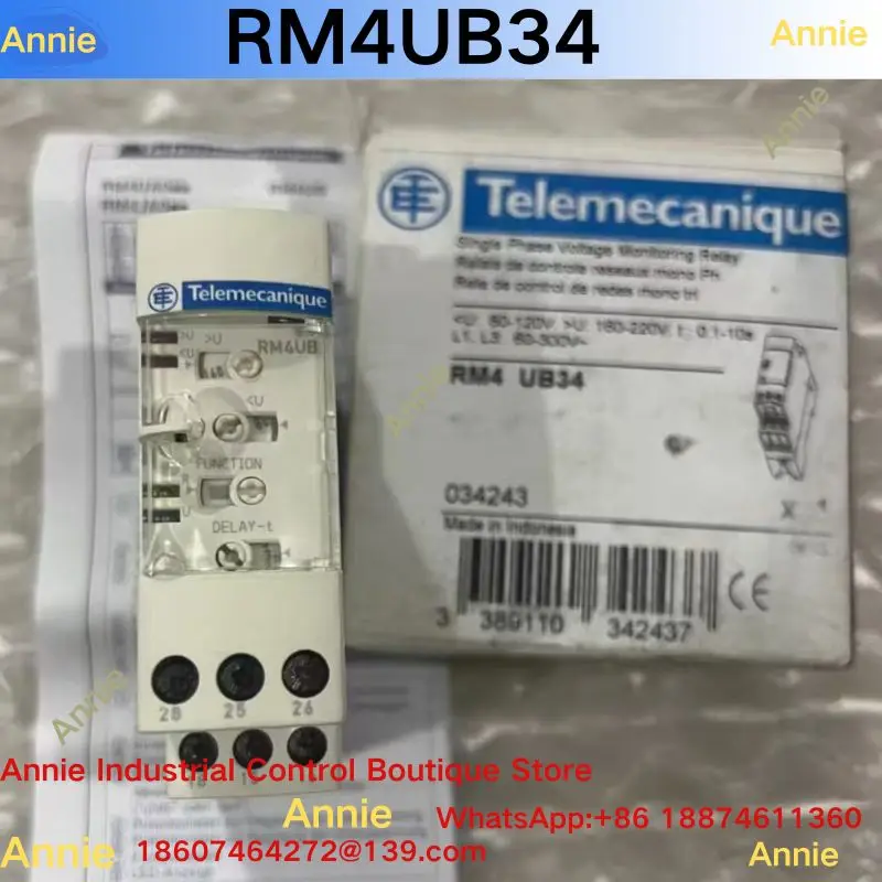 

Brand new phase sequence relay RM4UB34