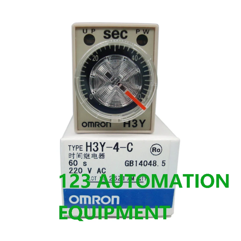 Authentic New Omron H3Y-4-C Time Relay 24VDC 220VAC Miniature Timer 1S/5S/10S/30S/60S/3M view 4