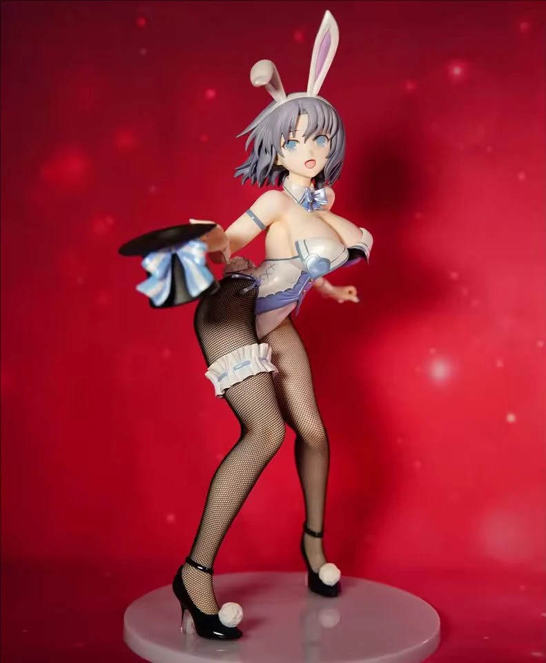 

FREEing B-style Bunny Girl Figure Shinobi Master Senran Kagura New Link Yumi Anime PVC Action Figure Toy Collection Model Doll
