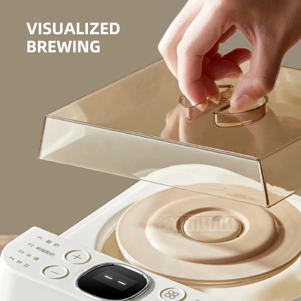 آلة تخمير الزبادي المنزلية جهاز تخمير منزلي صغير متكامل لنبيذ الأرز الحلو بدرجة حرارة ثابتة