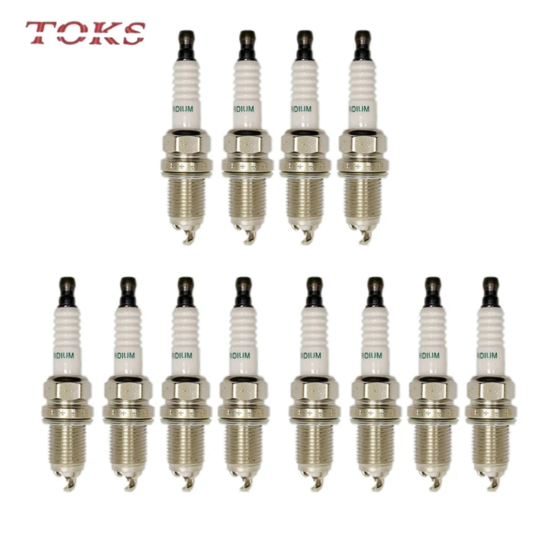 

12pcs 90919-01284 FK16BR-AL8 3-Tip Iridium Spark Plug for Toyota AQUA YARIS SIENTA VITZ PRIUS C FIELDER 9091901284 FK16BRAL8